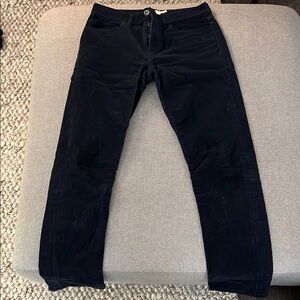Club Monaco Navy Corduroy Trousers